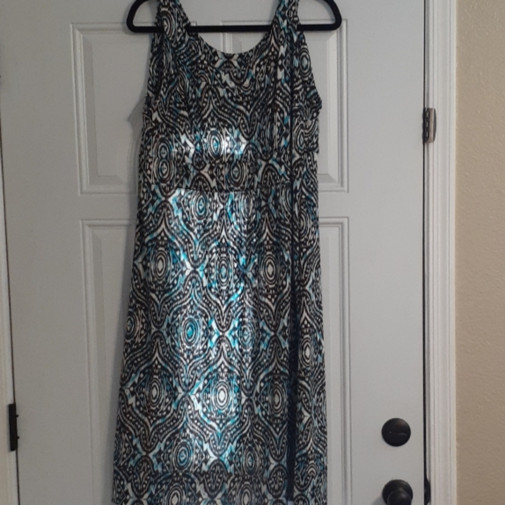 Avenue animal print dress